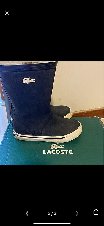 Lacoste Yağmur botu