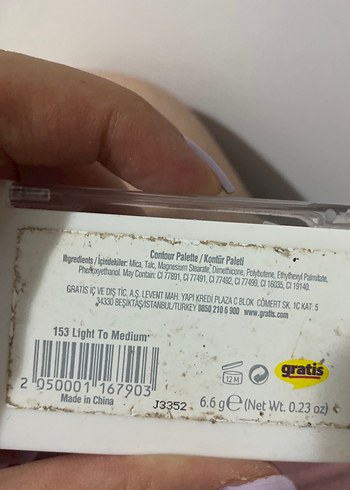 Beaulis üçlü far allık ve highlighter paleti - Görsel 3