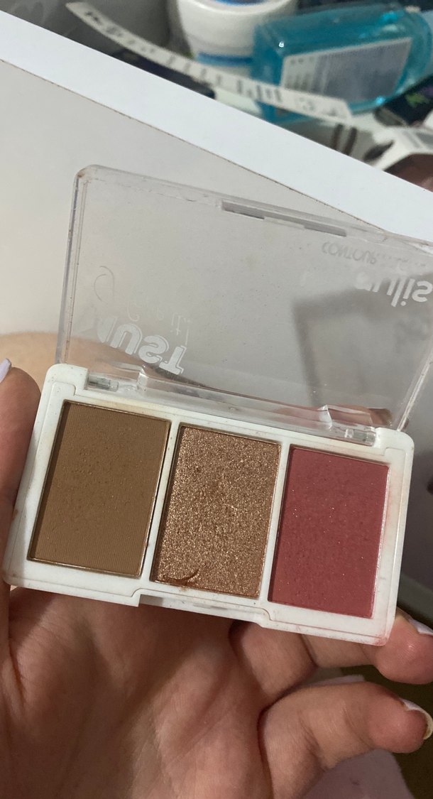 Beaulis üçlü far allık ve highlighter paleti - Görsel 2