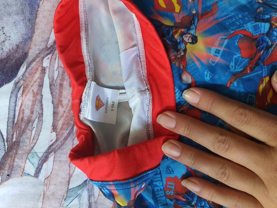 Renkli Baskılı Erkek Çocuk Mayo Şortu - Görsel 2