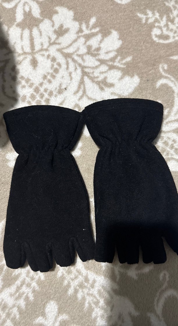 Siyah Polar Kadın Eldiven - Görsel 2