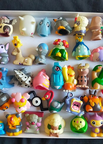 pokemon bandai nintendo aksiyon Figürleri Seti