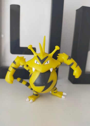  Beden pokemon figur nintendo jakks pacific electabuzz figur 2008 retro