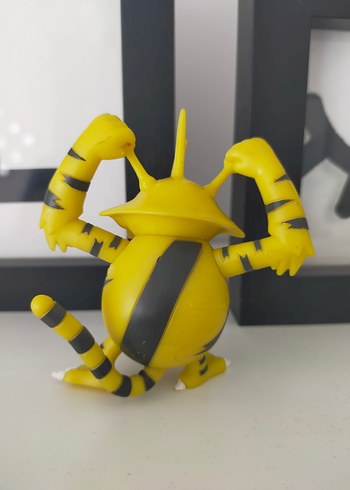  Beden Renk pokemon figur nintendo jakks pacific electabuzz figur 2008 retro