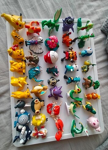 Beden Renk Orjinal pokemon figurler satilik nintendo tomy mew
