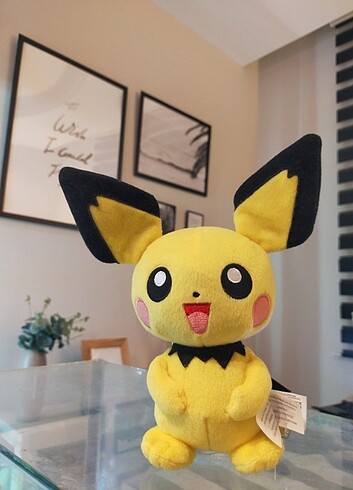  Beden Pokemon pichu pelus pokemon peluslari satilik tomy nintendo