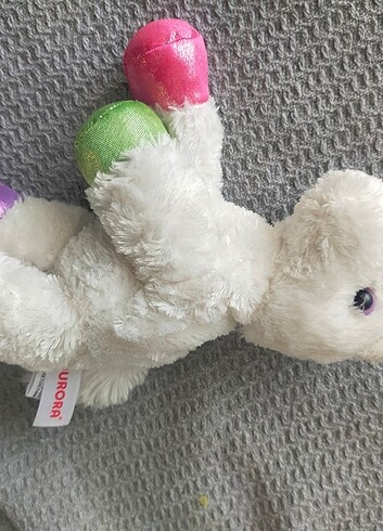 Beden Renk Boynuzlu at horse plush at oyuncak pelus