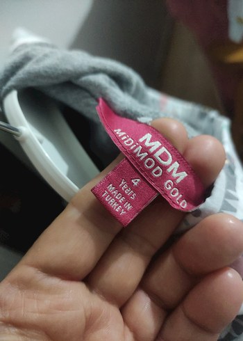 Kız Çocuk Gri Desenli Uzun Kollu yagmurluk - Görsel 5