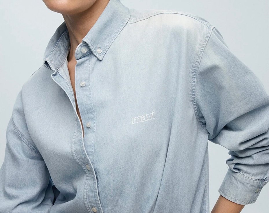 MAVİ MARKA, JEAN GÖMLEK - Görsel 2