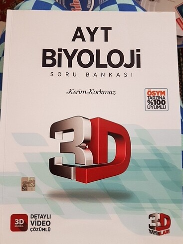 3D ayt biyoloji soru bankası