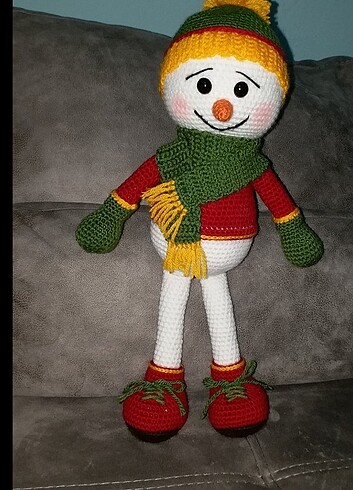 Amigurumi kardan adam 