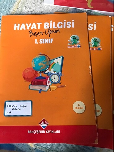 Bahçeşehir koleji kitabı 1. Sınıf hayat bilgisi fasikülleri
