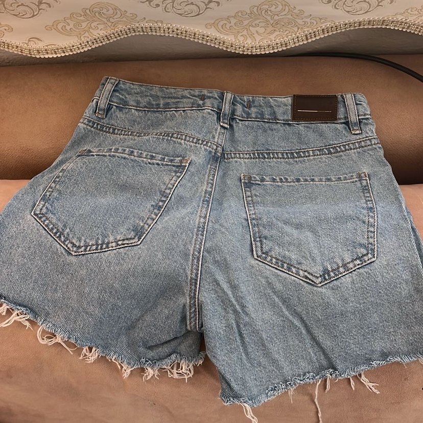 Salaş Mini Kot Şort - Görsel 2