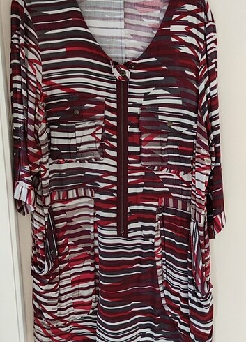 Zara Çizgili tunik 