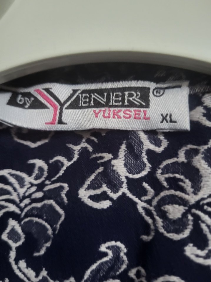 Gri Desenli Bohem kap/ trenckot - Görsel 5