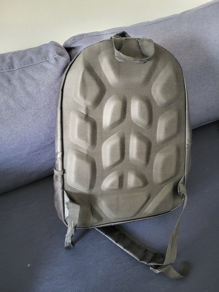 Nike Siyah Fermuarlı Sırt Çantası sıfır ürün etiketi yok - Görsel 5