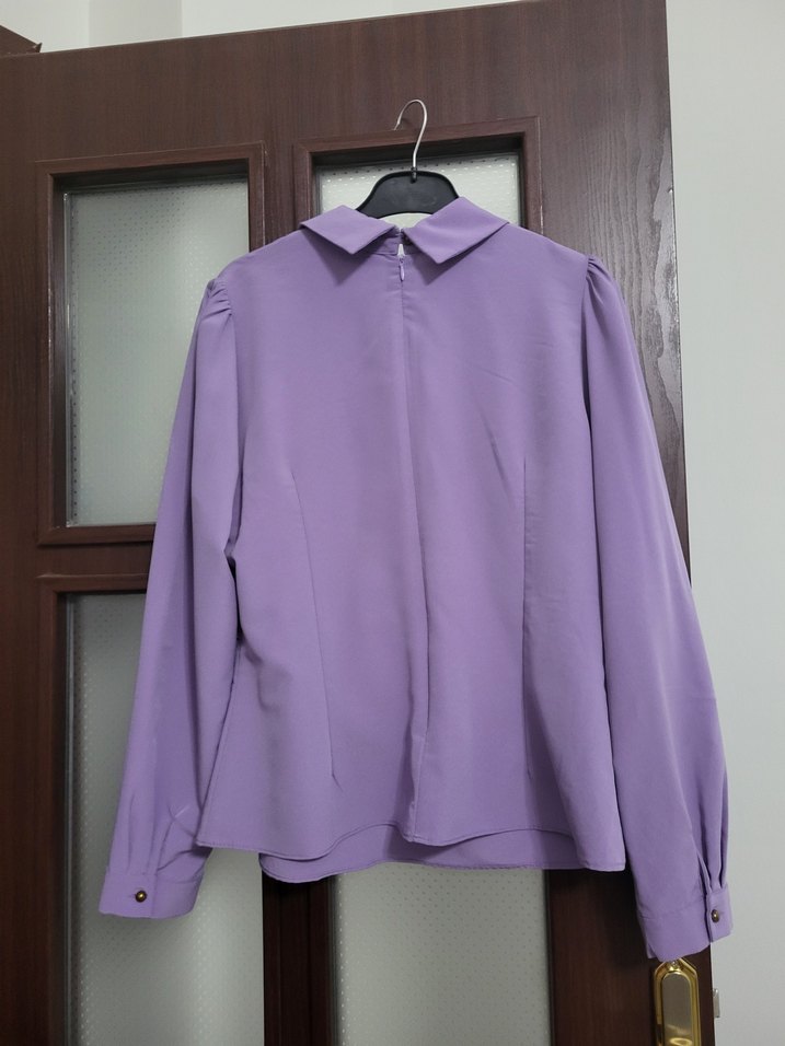 Looren Uzun Kollu Kadın Gömlek - Görsel 4