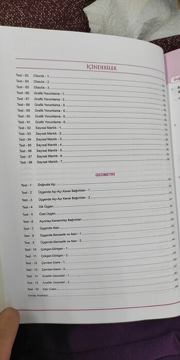  Pegem yayınları ezerbozan matematik soru Bankası 