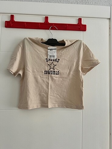 Etiketli Addax Crop Tshirt