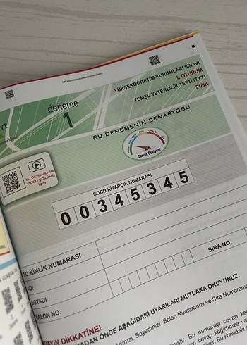 Beden 345 TYT FİZİK DENEMESİ