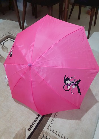 Parlak Pembe Kadın Şemsiye - Görsel 2
