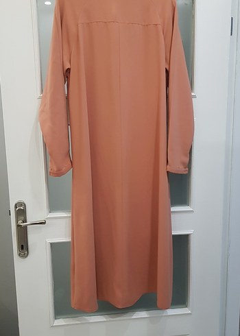 Bej Uzun Kollu Uzun Tunik - Görsel 5