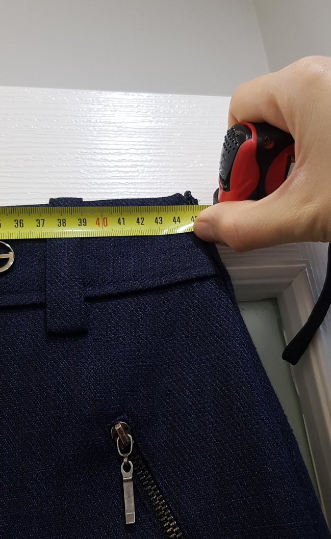 Kadın Lacivert Uzun Ofis Eteği - Görsel 5