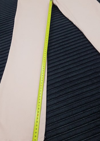 pudra kız çocuk Midi keten Pantolon - Görsel 2