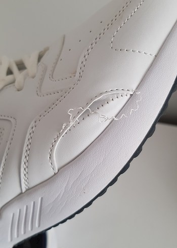 USPA Spor Beyaz Erkek Spor Ayakkabı - Görsel 4