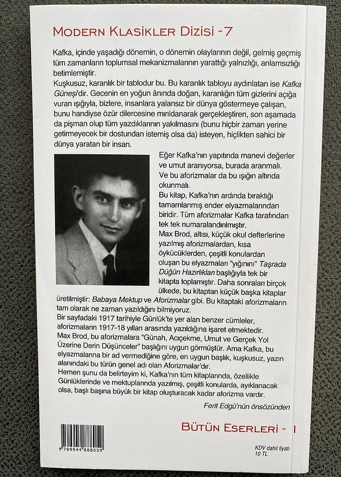 Aforizmalar - Franz kafka - Görsel 2