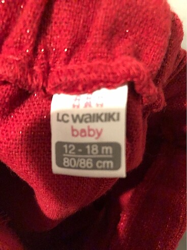12-18 Ay Beden Lcw şort etek 12-18 ay