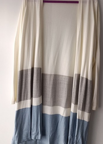 Uzun Kesim, Pamuklu, Salaş Kadın Hırka 91 cm