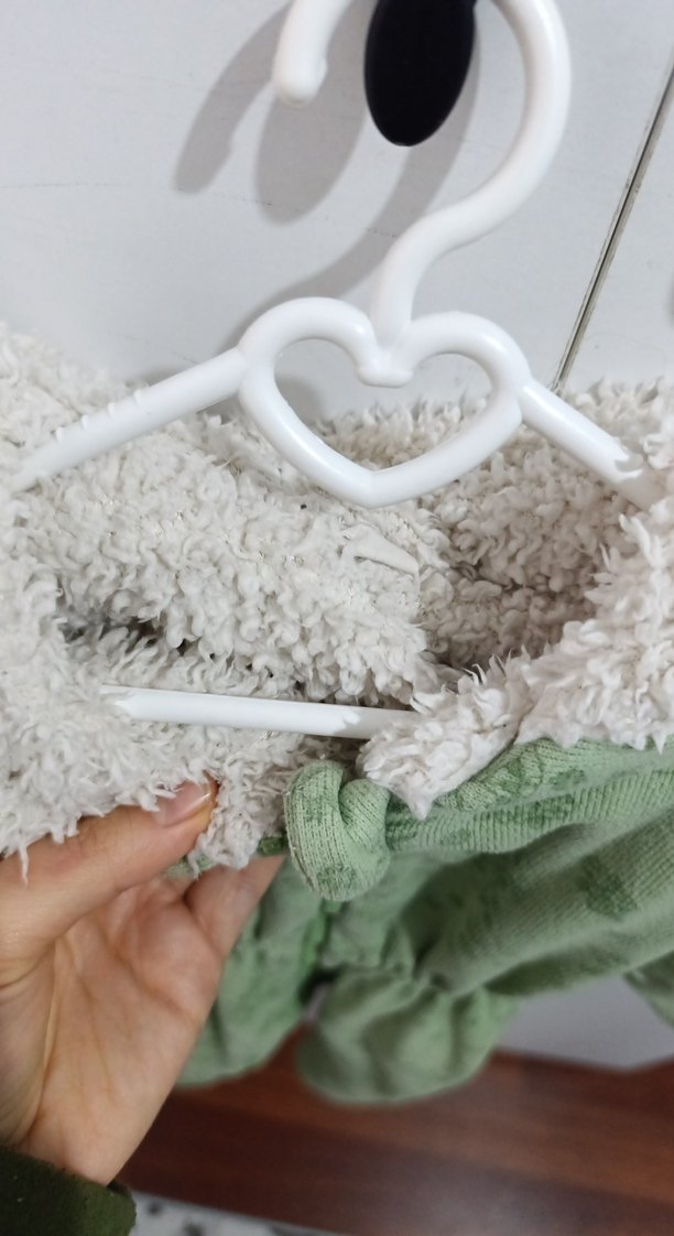 Yeşil Bebek Peluş Tulum - Görsel 4