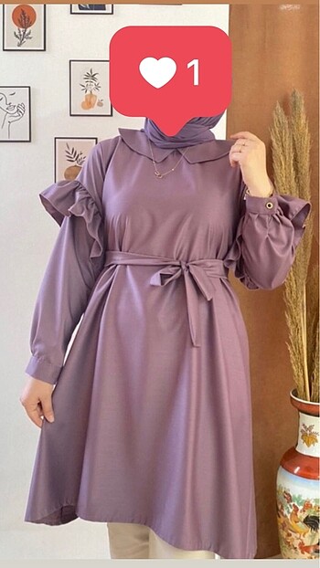 Lila tunik