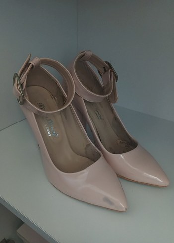 38 Beden Pembe Stiletto Kadın Topuklu Ayakkabı
