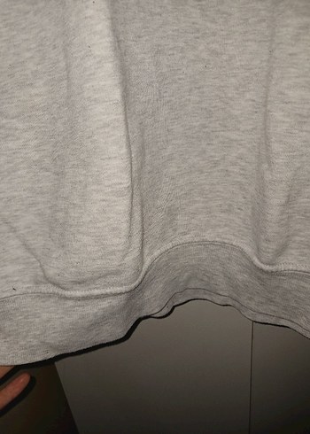 38 Beden Pamuklu Bej Baskılı Kadın Sweatshirt
