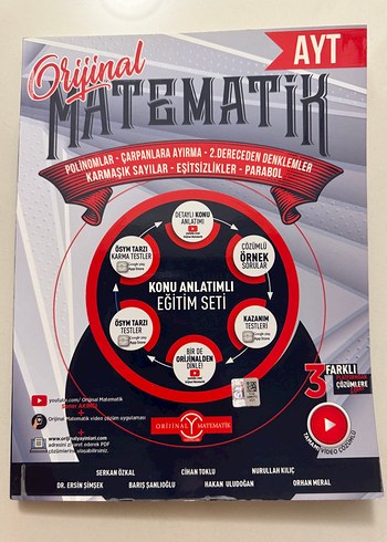 Orijinal Matematik AYT