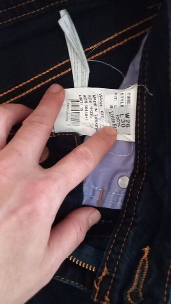 26 Beden lacivert Renk Kullanılmamış LTB kot pantolon