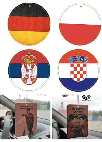25 adet oto kokusu 