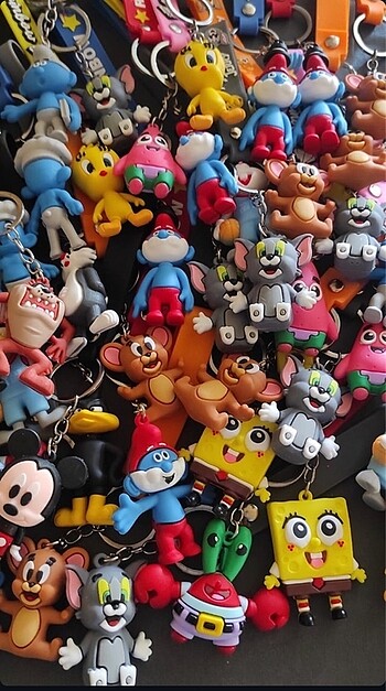 50 adet anahtarlık