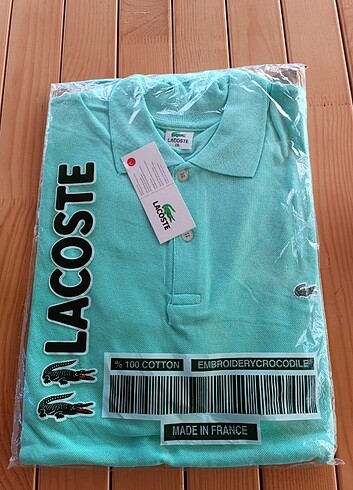 Lacoste Polo yaka t-shirt etiketli