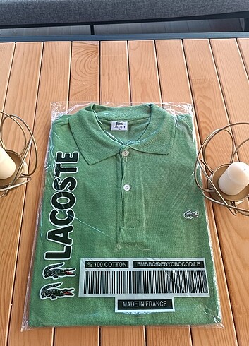 Polo yaka t-shirt etiketli