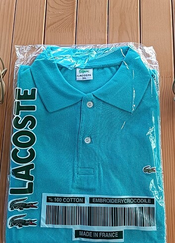 Polo yaka t-shirt etiketli