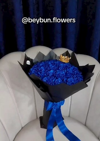 Mavi Gül Buketi