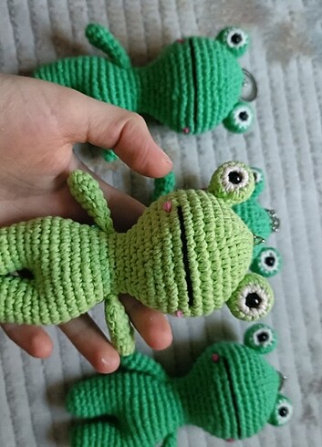 Amigurumi kurbağa - Görsel 3