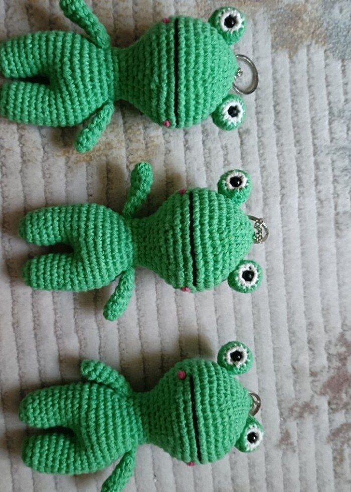 Amigurumi kurbağa - Görsel 4