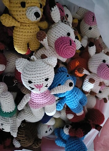 Amigurumi anahtarlıklar - Görsel 2