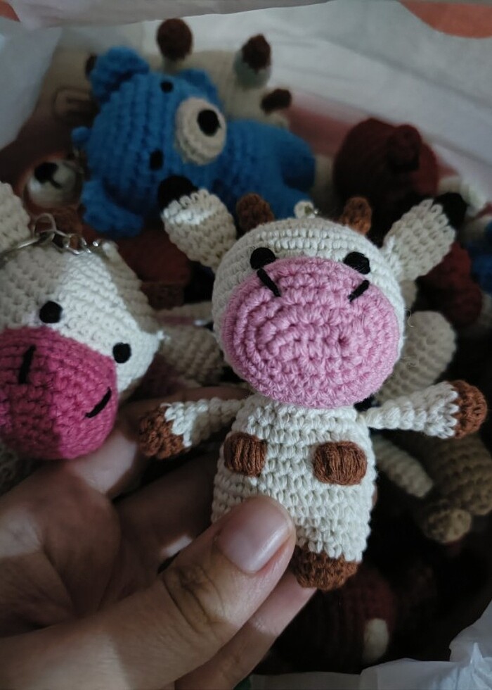 Amigurumi anahtarlıklar - Görsel 3