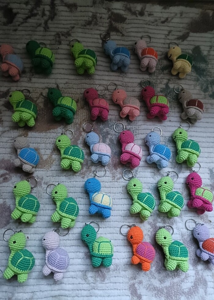 Amigurumi kaplumbağa - Görsel 2