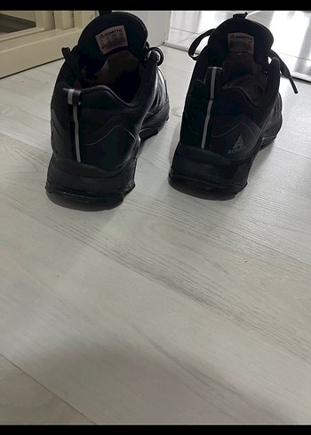 Siyah Bağcıklı Erkek Outdoor Spor Ayakkabı - Görsel 4